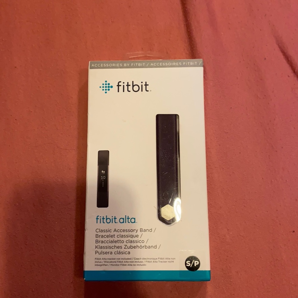 Fitbit Alta classic accessory band S/blue